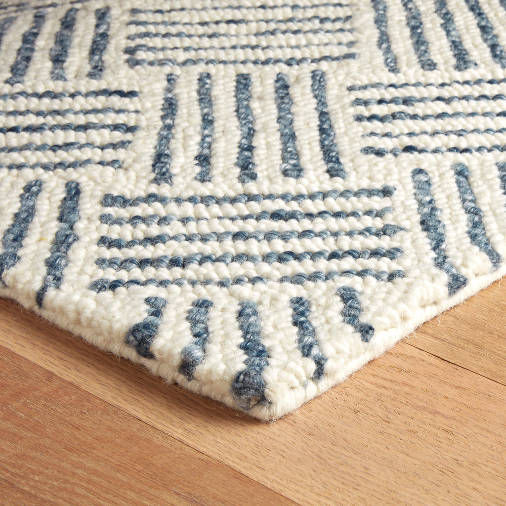 dash albert layers da2212 indigo hand hooked wool rug