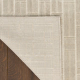 nourison washable charm wch02 silver ivory rug