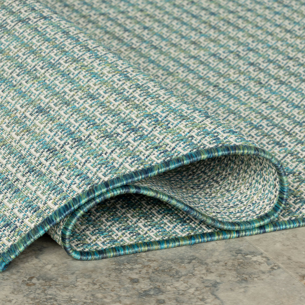 dash albert performance outdoor 200gbcb124d teal machine made polypropylene rug