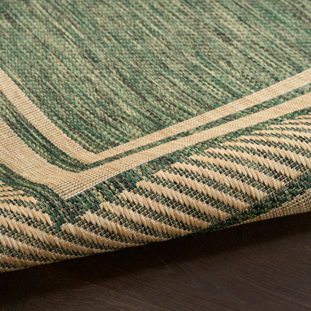 nourison horizon indoor outdoor hoz03 green rug