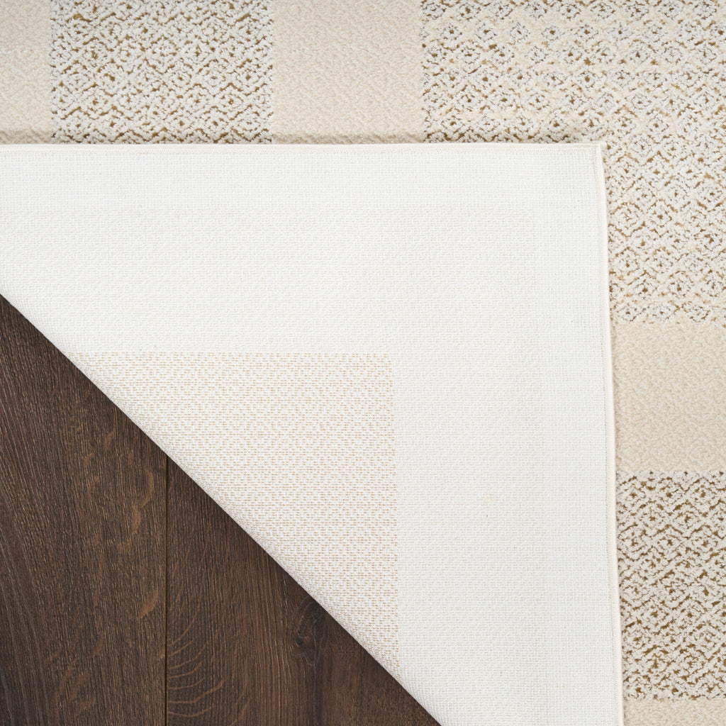 nourison grand street grn05 ivory taupe rug