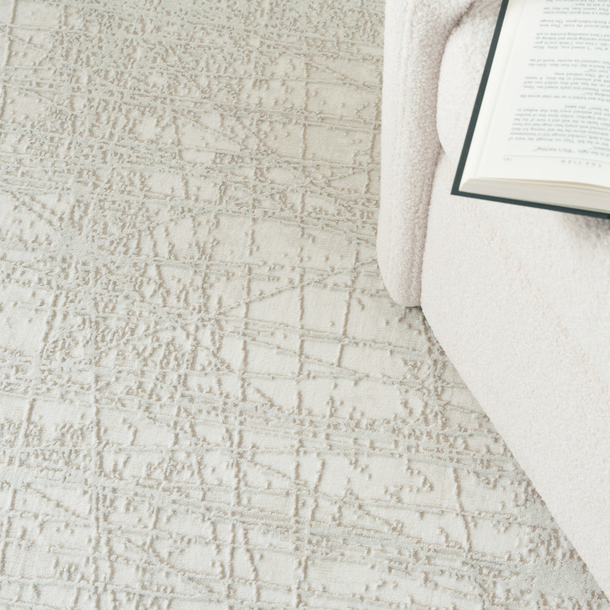 nourison home texture hmt02 ivory grey rug