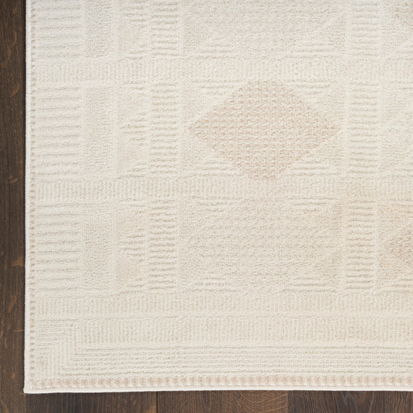 nourison nordic nrc06 ivory beige rug