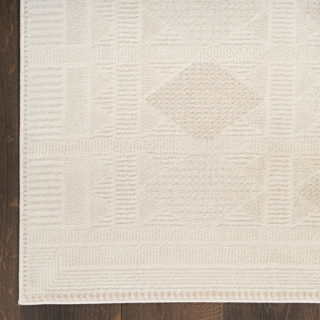 nourison nordic nrc06 ivory beige rug
