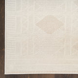 nourison nordic nrc06 ivory beige rug