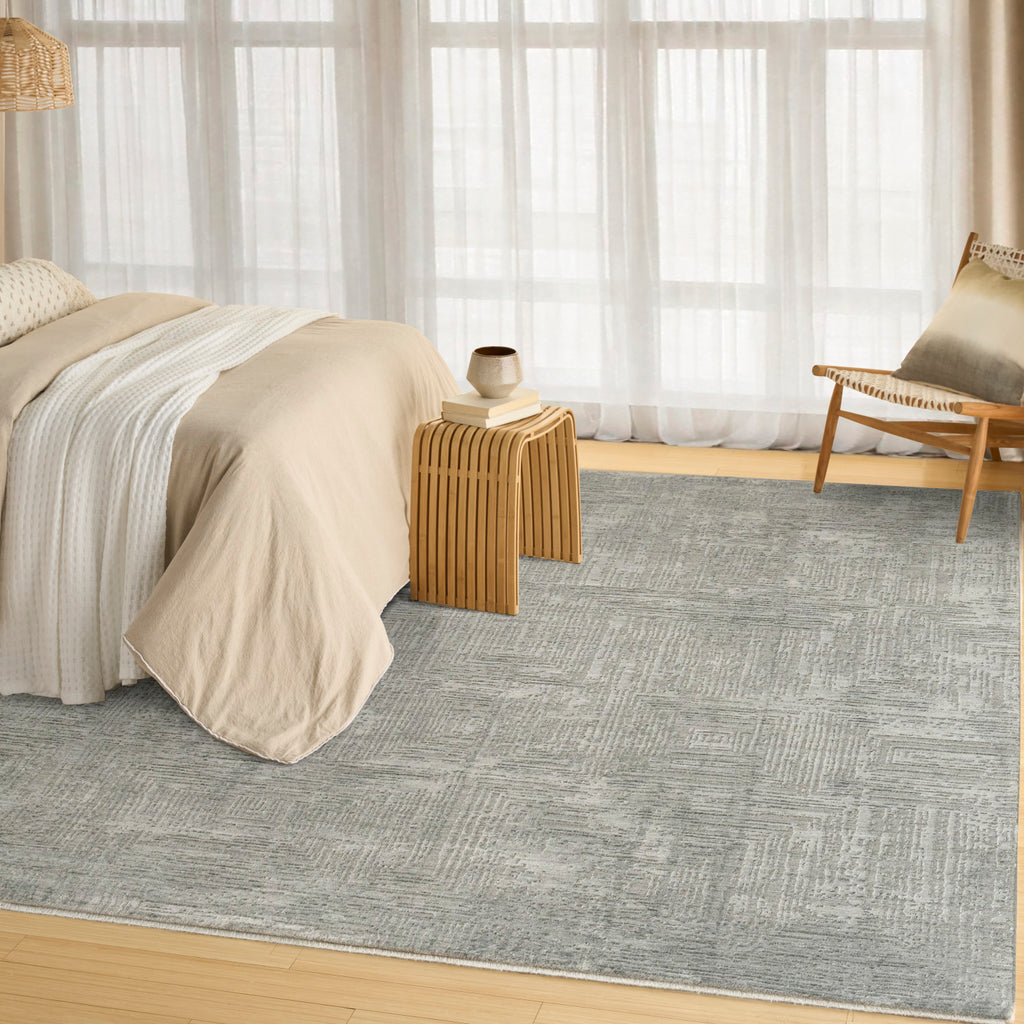 nourison dk014 madison square msq01 slate rug