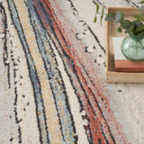 nourison motion mtt01 ivory multicolor rug