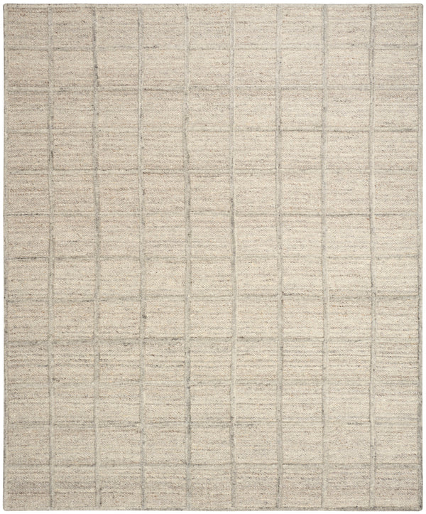 nourison pure framework fra01 silver rug