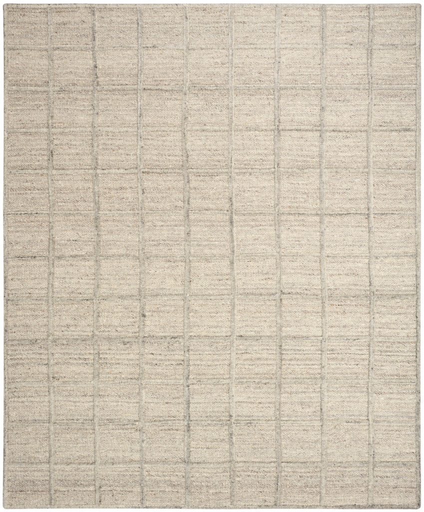nourison pure framework fra01 silver rug