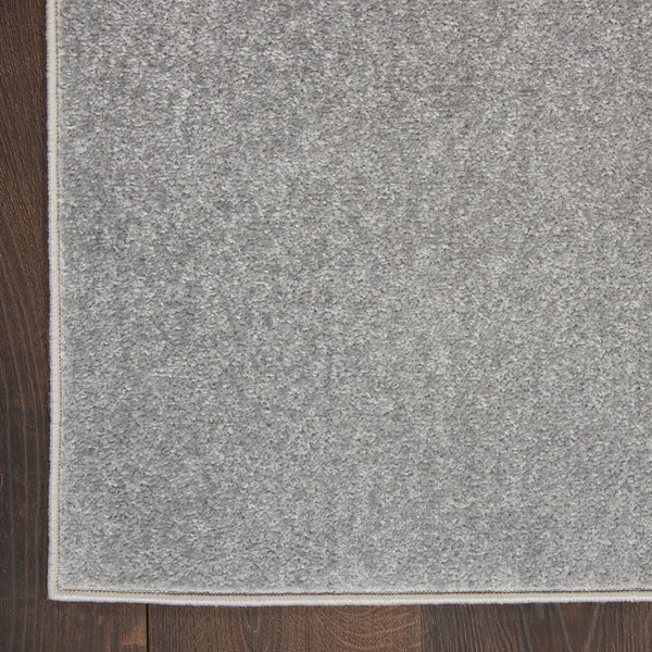 nourison nourison essentials nre01 silver grey rug