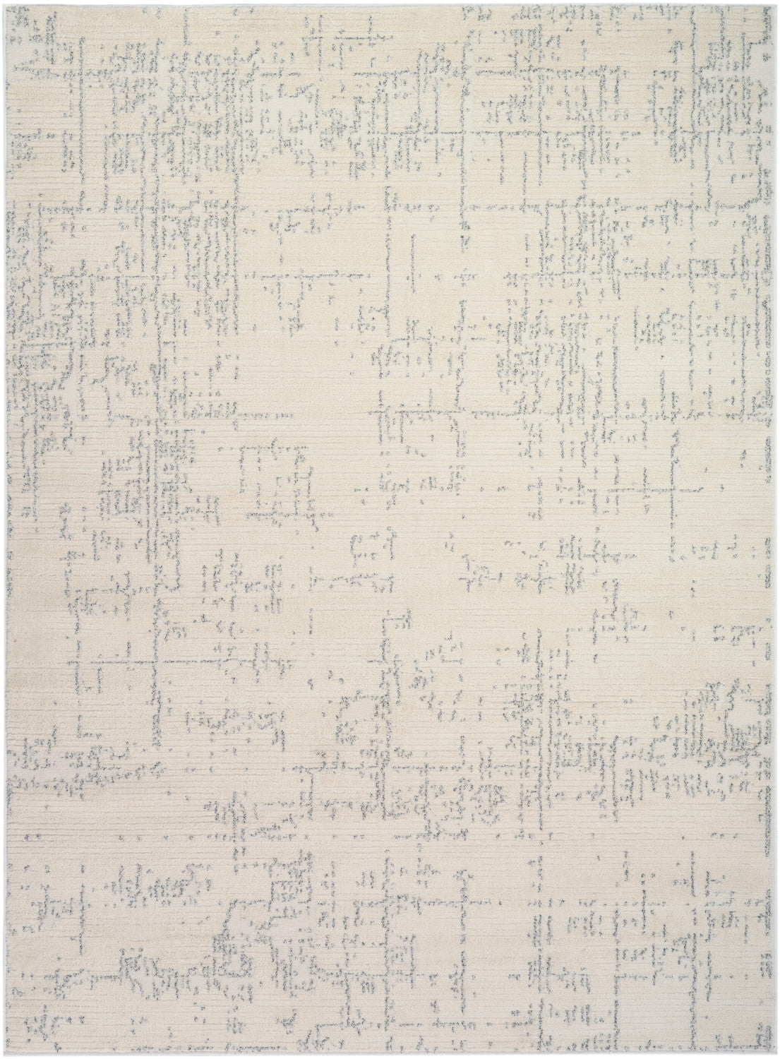 nourison ivory hues ivh01 ivory grey rug