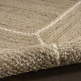 nourison terrazzo jute trj01 natural grey rug