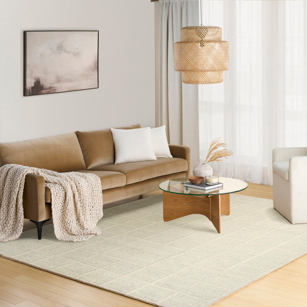 nourison pure framework fra01 ivory rug