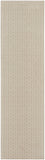 nourison washable charm wch02 silver ivory rug