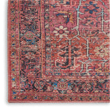 nourison new concept washables sr102 brick rug