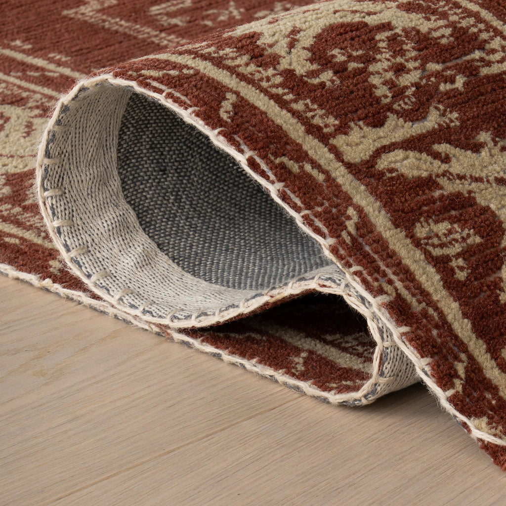 dash albert manglam arts da2382 red woven flatwoven wool rug