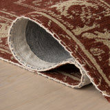 dash albert manglam arts da2382 red woven flatwoven wool rug