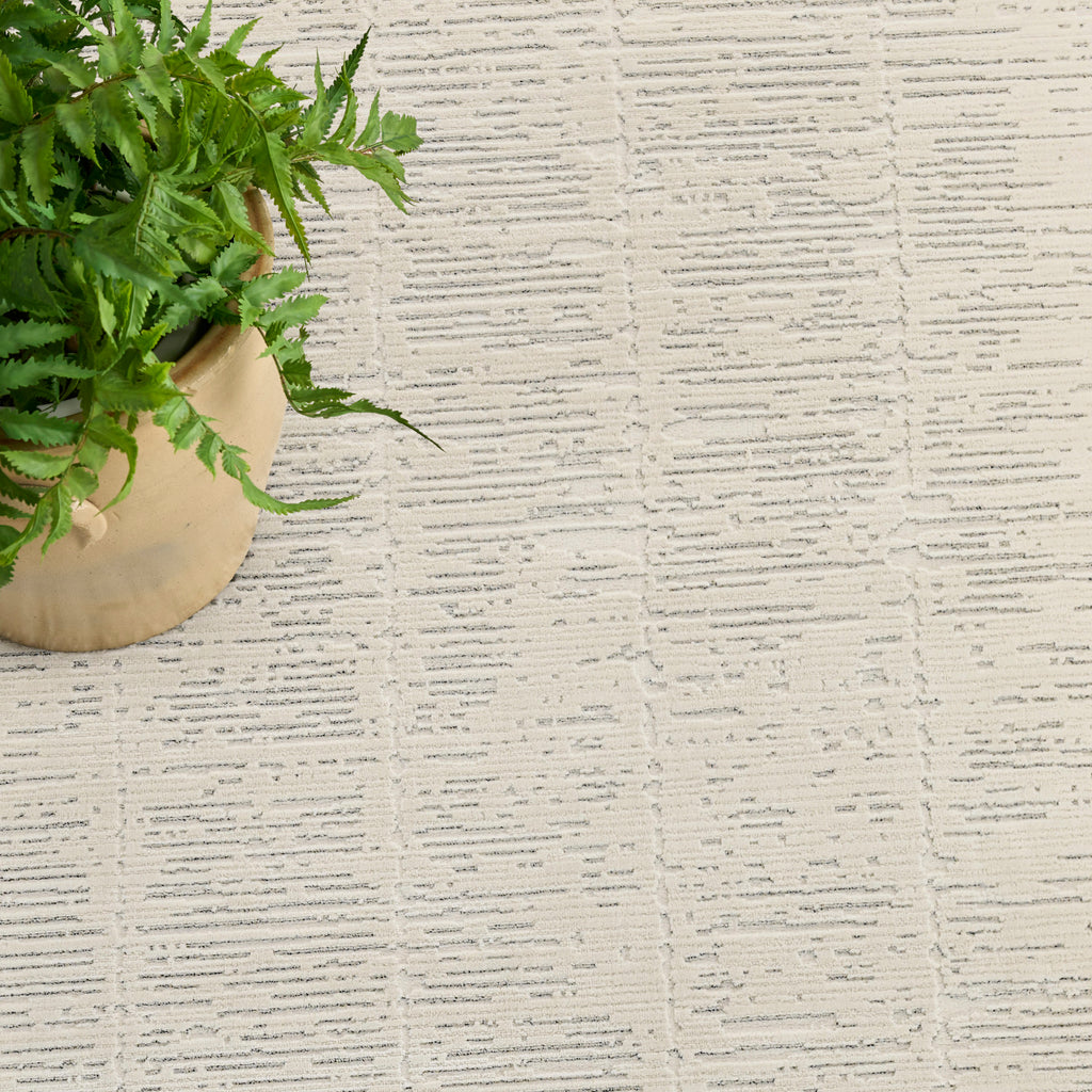 nourison ivory hues ivh02 ivory grey rug