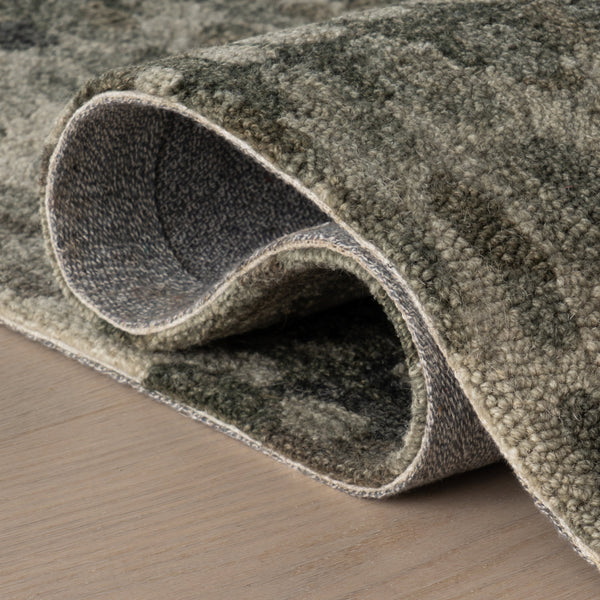 dash albert paint chip da2445 forest hand hooked wool rug
