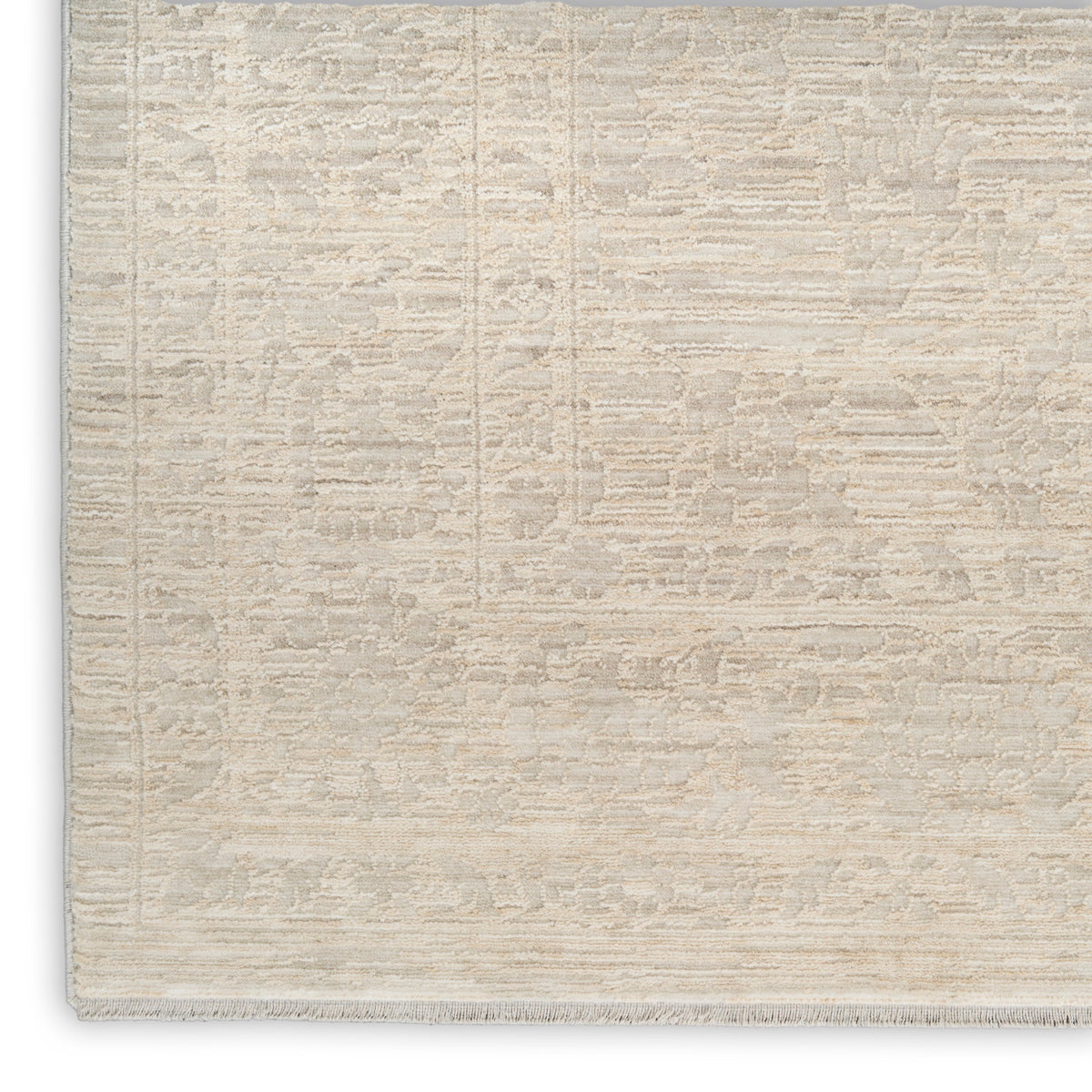 nourison shadows shw03 ivory grey rug