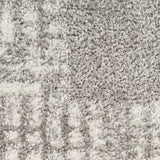 nourison pacific shag pcs02 grey rug