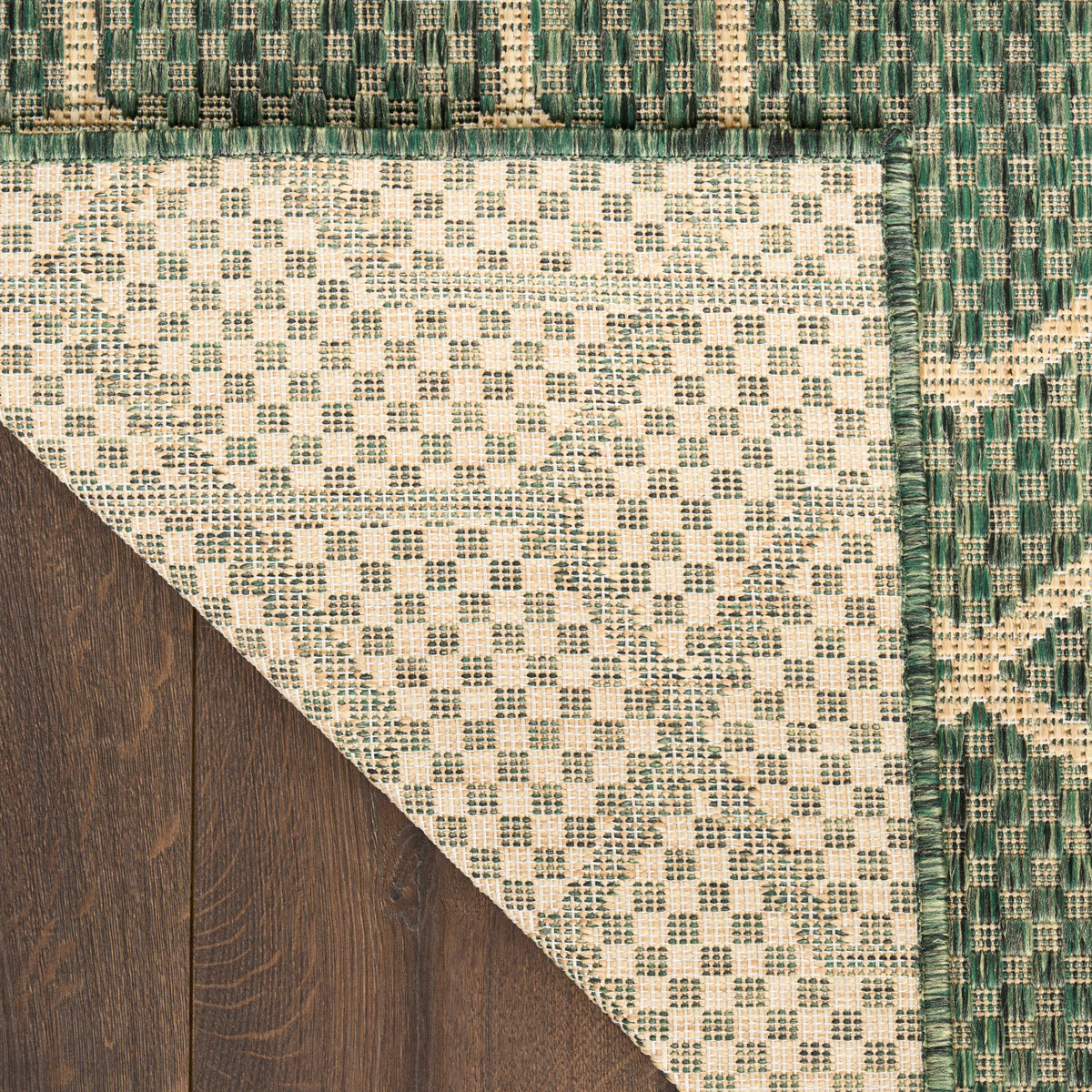 nourison horizon indoor outdoor hoz01 green rug