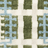 nourison nordic nrc08 blue green rug