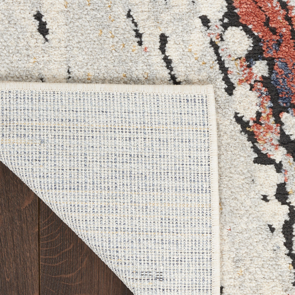 nourison motion mtt01 ivory multicolor rug