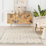 dash albert emory da2353 ivory hand knotted wool rug