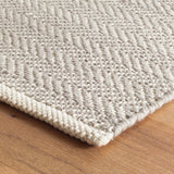 dash albert herringbone rda421 dove grey rug