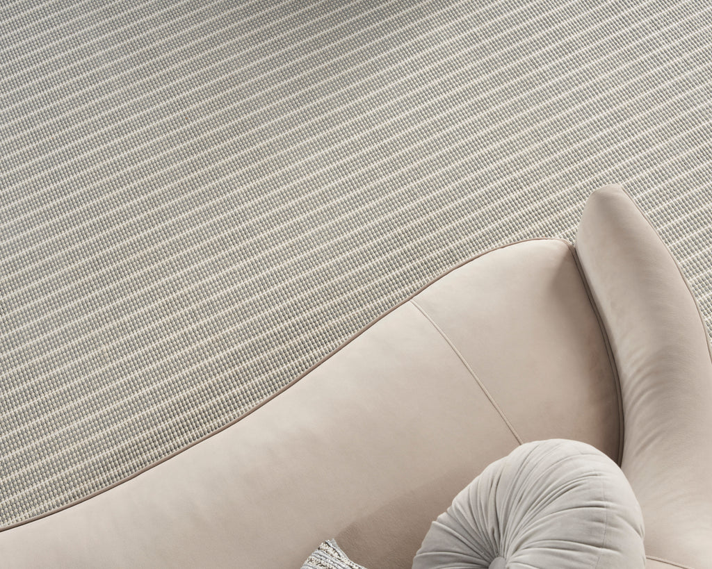 rugs done right custom roxbury stripe roxst metallic rug