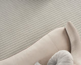rugs done right custom roxbury stripe roxst metallic rug