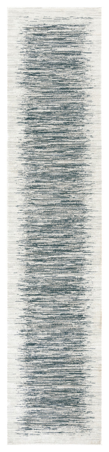 nourison grand street grn04 ivory blue rug