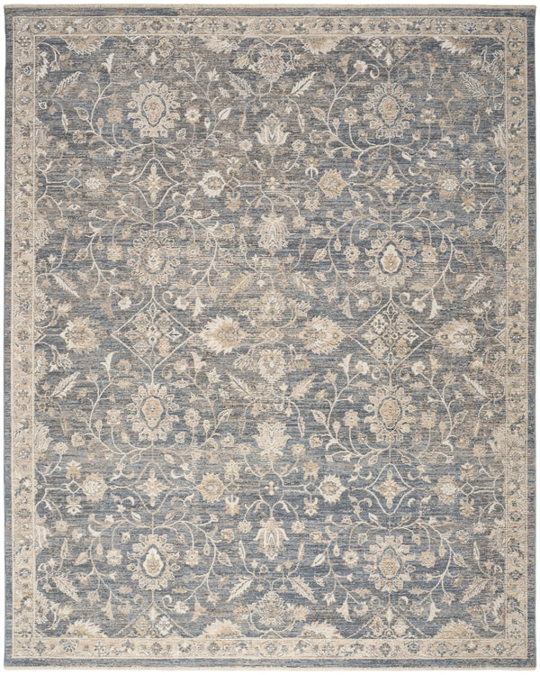 nourison retreat ret01 blue rug