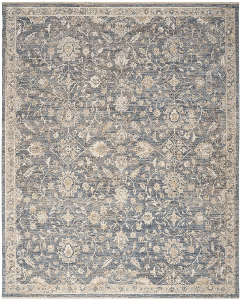 nourison retreat ret01 blue rug