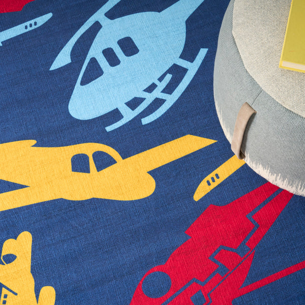 nourison imagination ima06 navy multicolor rug