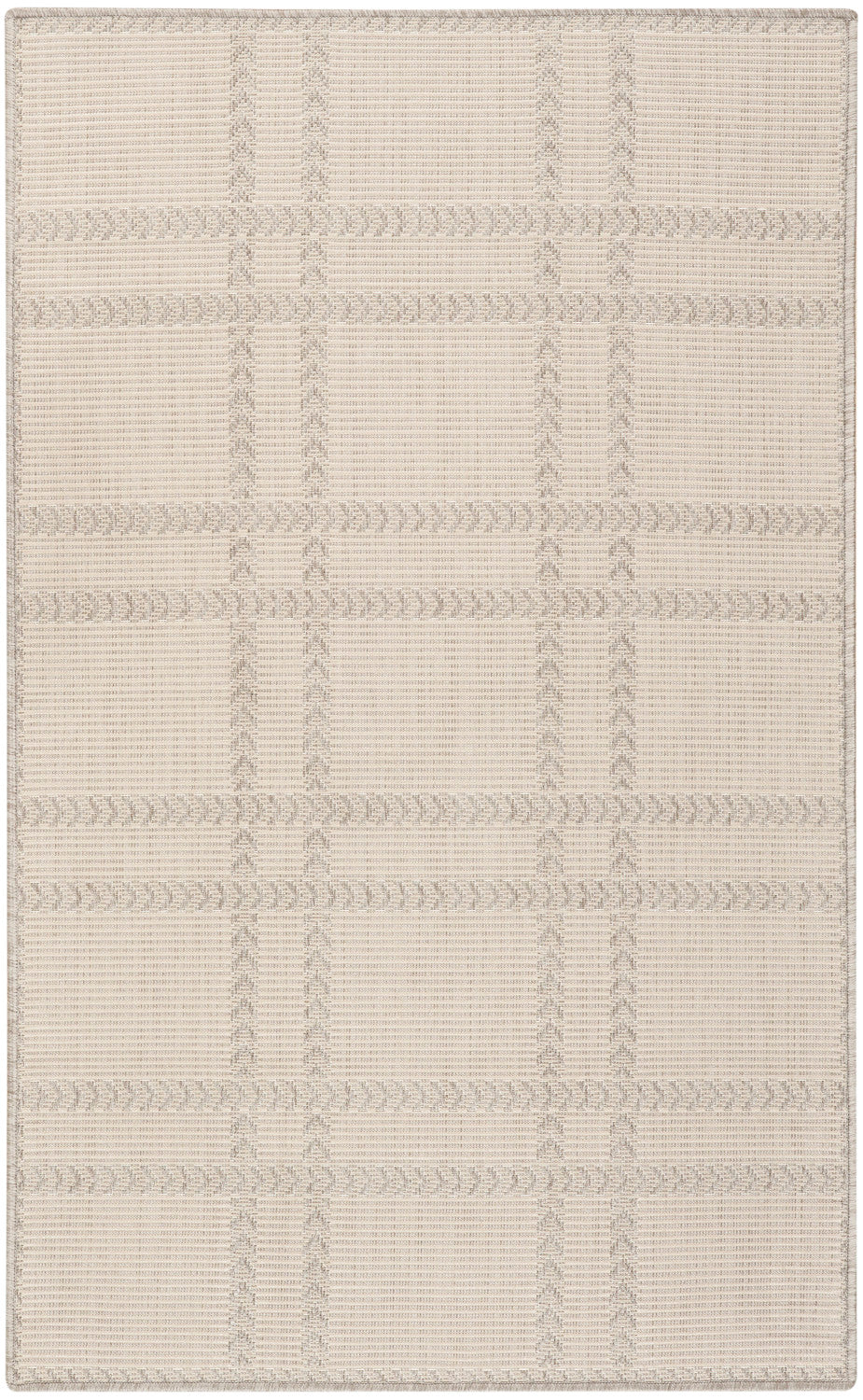 nourison horizon indoor outdoor hoz04 grey rug