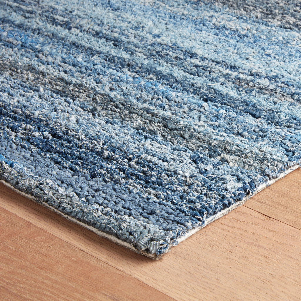 dash albert denim chindi da2206 blue hand hooked cotton rug