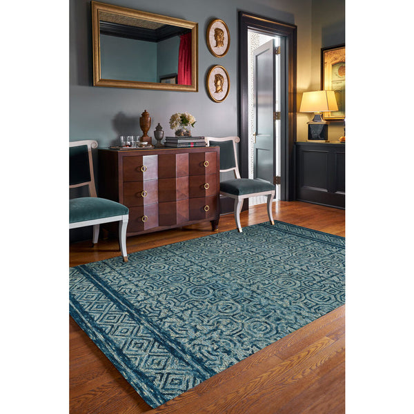 capel shakta tanda 2556 denim rug