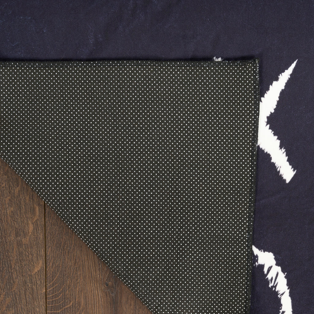 nourison imagination ima18 black rug