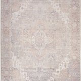 nourison vintage washables vws07 light blue rug