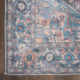 nourison new concept washables sr101 light blue multicolr rug