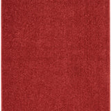 nourison nourison essentials nre01 brick red rug