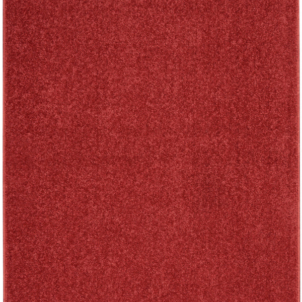 nourison nourison essentials nre01 brick red rug