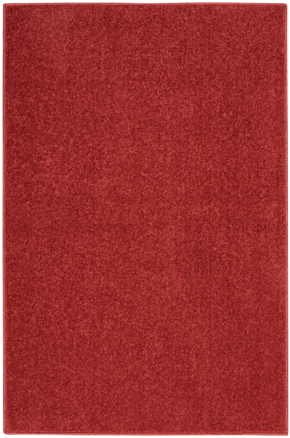 nourison nourison essentials nre01 brick red rug