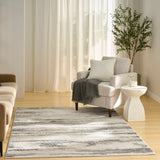 nourison serenity home srh12 grey multicolor rug