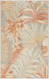 nourison aloha alh43 sage rose rug