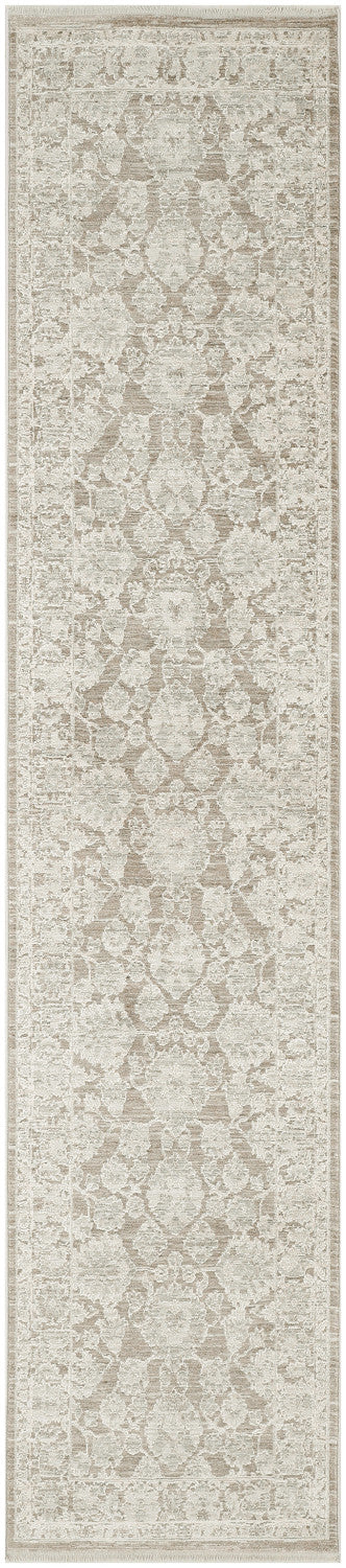 nourison shadows shw03 ivory mocha rug