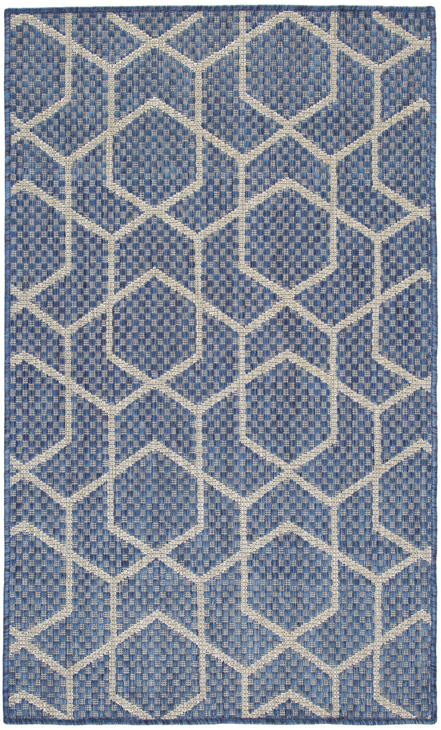 nourison horizon indoor outdoor hoz01 denim rug