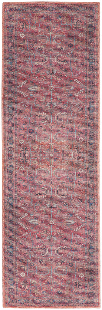nourison new concept washables sr102 brick rug